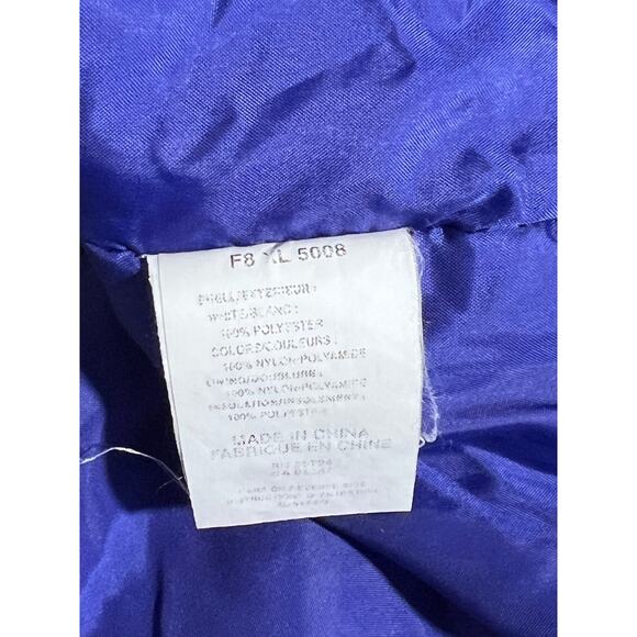 Vtg Columbia Pullover Anorak Jacket Women’s XL Blue/Purple Colorblock Y2K - Picture 9 of 12